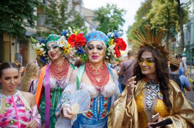 Halk, LGBT cemaati tarafından düzenlenen Eşitlik Yürüyüşü 'ne katıldı.