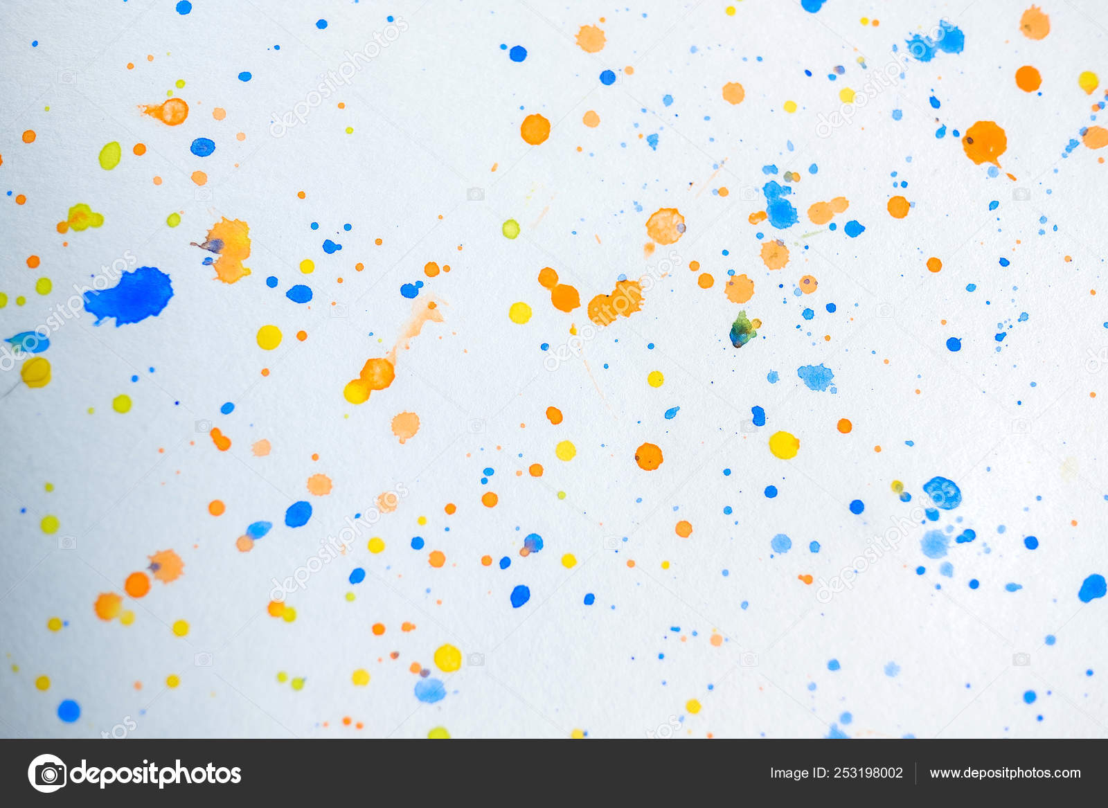 Background: blue colorful splashes | Watercolor Splash Background ...