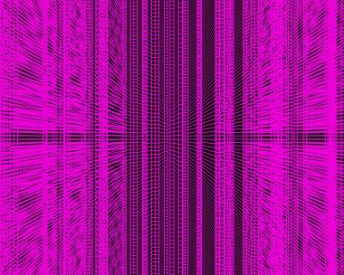 Aksaklık renkli arka plan. Mor ızgara desen. Dijital arka plan tasarımı için. Retrowave 80s 90s estetik. Raster görüntüye.