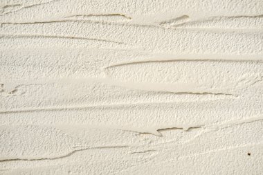 Beyaz beton, çimento duvar, sıva dokulu. Doku ve tasarımcılar için arka plan