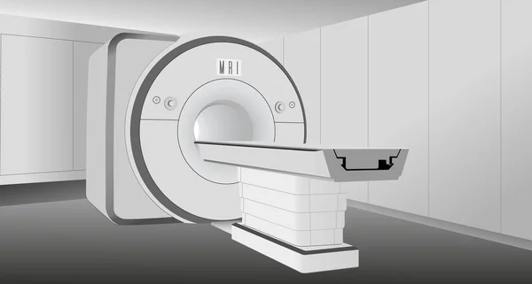 Ct扫描在诊所 Mri扫描机或磁共振成像扫描设备 — 图库照片