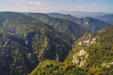 Slovak Paradise (alan Piecky), Slovakya ormanın havadan görünümü