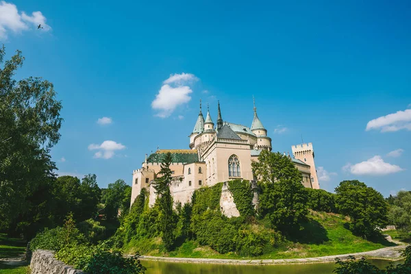 Bojnice Mittelalterliche Burg Unesco Weltkulturerbe Slowakei Ist Eine Romantische Burg — Stockfoto