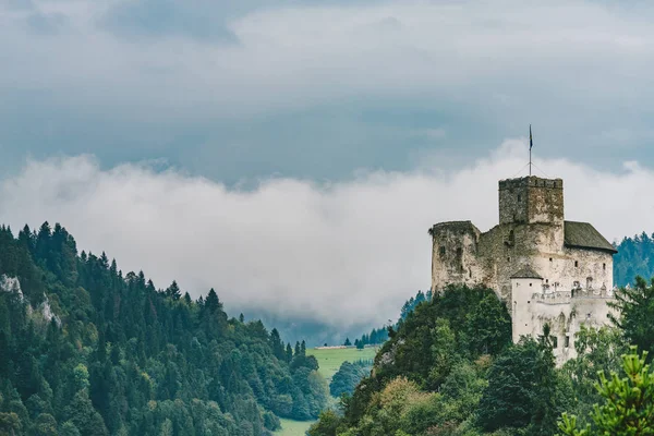 Castillo Medieval Niedzica También Conocido Como Castillo Dunajec Polonia — Foto de Stock