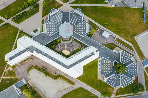 Aerial view Kaunas University of Technology. KTU is a public research university located in Kaunas, Lithuania. Initially established on January 27, 1920