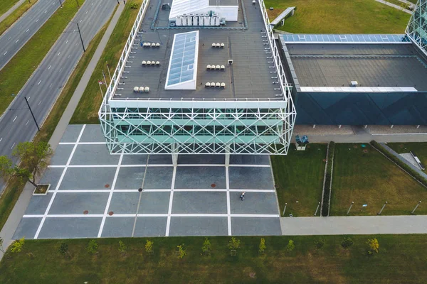 Aerial view Kaunas University of Technology. KTU is a public research university located in Kaunas, Lithuania. Initially established on January 27, 1920