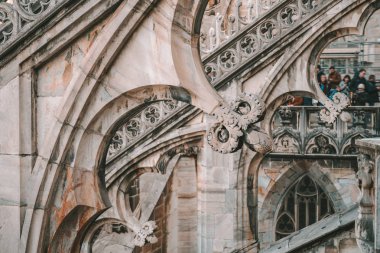 Milano Katedrali'ne (Duomo di Milano), Lombardiya, İtalya