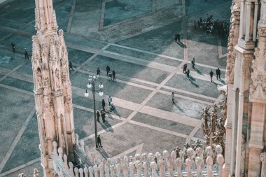 Milano Katedrali'ne (Duomo di Milano), Lombardiya, İtalya