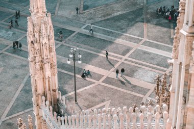 Milano Katedrali'ne (Duomo di Milano), Lombardiya, İtalya