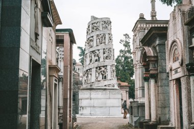 Milan Anıtsal Mezarlığı (Cimitero Monumentale), İtalya