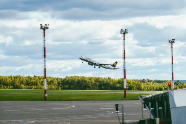 Lufthansa Airbus, Vilnius, Litvanya