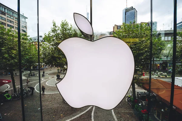 Logo des Apple Stores — Stockfoto