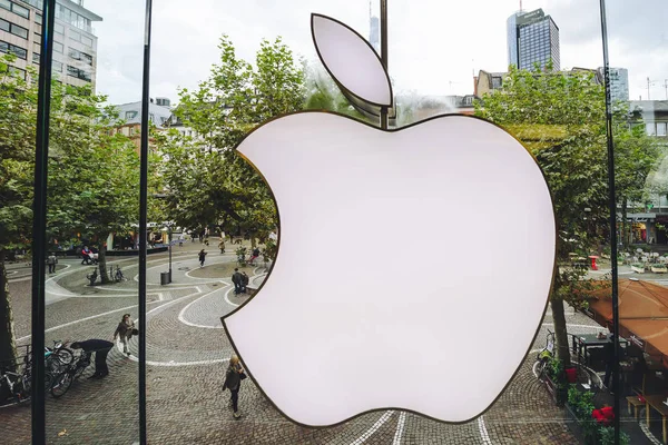 Logo des Apple Stores — Stockfoto