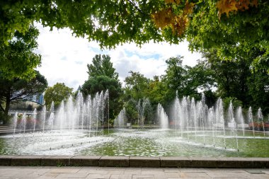 Parktaki çeşme