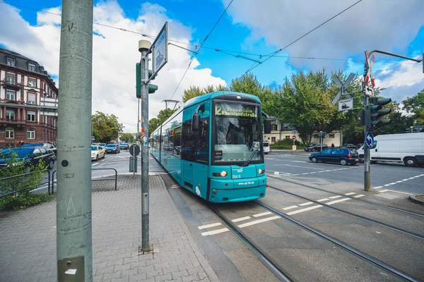 Transportes em Frankfurt, Alemania — Fotografia de Stock