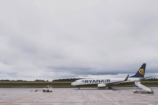 Самолет Ryanair, Франкфурт, Германия — стоковое фото