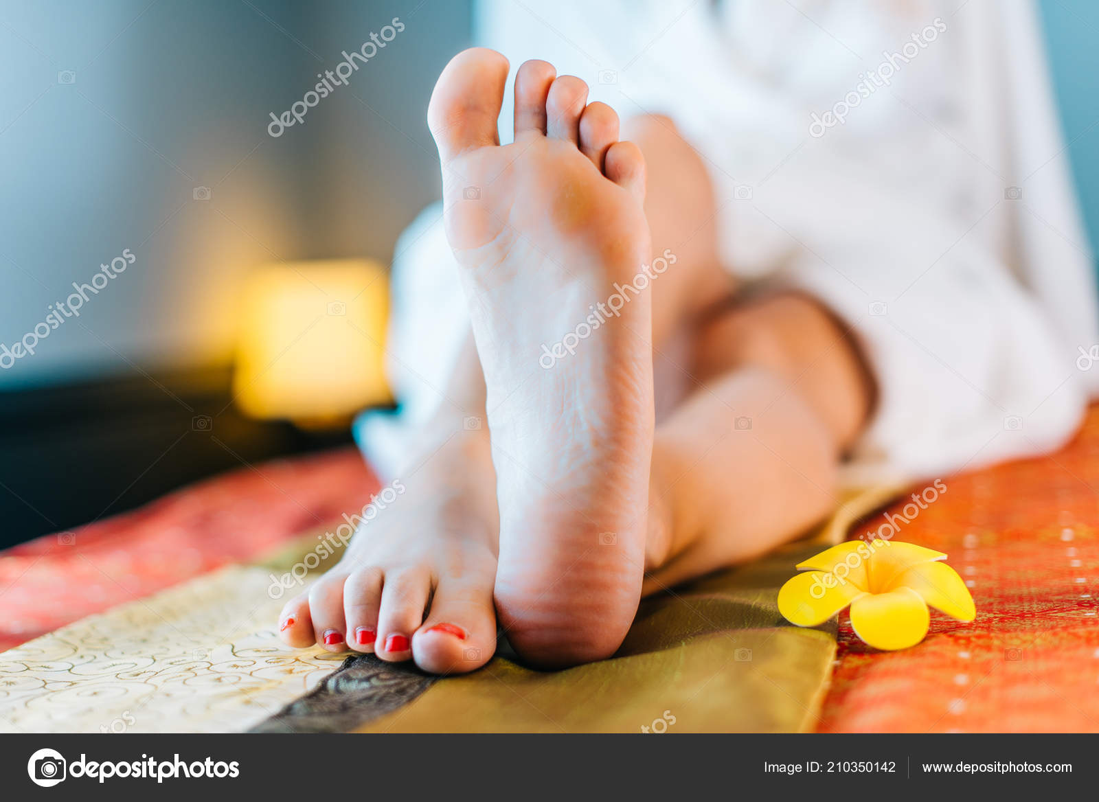 Thai girl feet