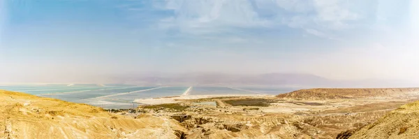 Neve Zohar Israel Março 2018 Vista Panorâmica Das Estâncias Balneares — Fotografia de Stock