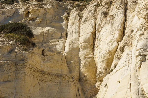 Текстура Белых Камней Севере Израиля — стоковое фото