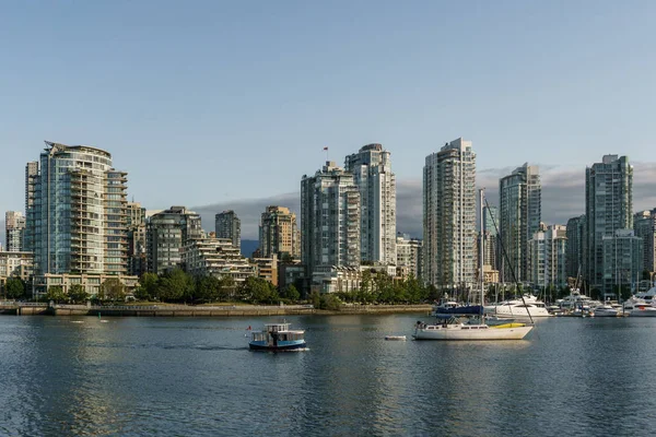 Vancouver Canada Juni 2018 Blick Vom Falschen Bach Auf Die — Stockfoto