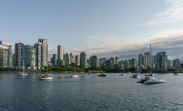 Vancouver Canada Juni 2018 Blick Vom Falschen Bach Auf Die — Stockfoto