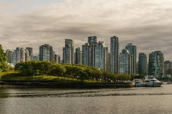 Vancouver Canada Juni 2018 Bekijk Het Centrum Van Vancouver Stad — Stockfoto