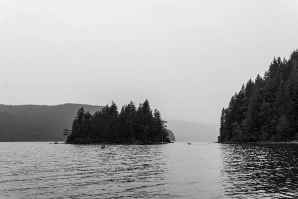 Harrison Hot Springs Canadá Agosto 2018 Personas Harrison Lake Durante — Foto de Stock