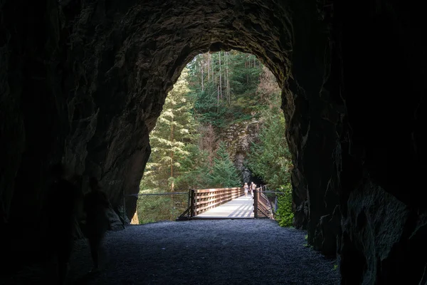 Hope Canada Luglio 2018 Tunnel Otello Nel Coquihalla Canyon Nella — Foto Stock