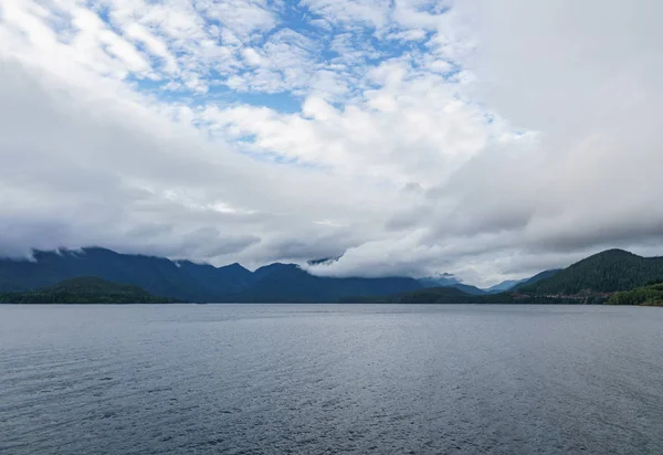 Great view at Strait of Georgia near Vancouver Island British Columbia Canada. — Stok Foto