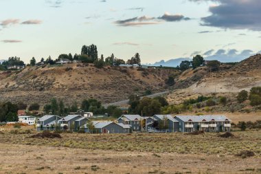 Omak, ABD-16 Eylül 2018: Washington 'un kuzeyinde Okanogan Highlands 'in eteklerindeki.