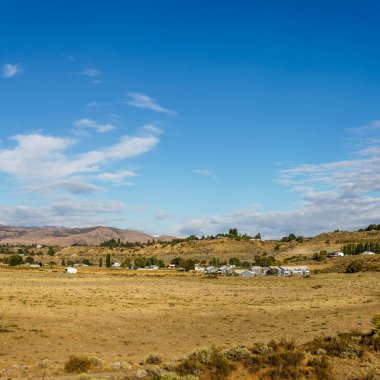Omak, ABD-16 Eylül 2018: Washington 'un kuzeyinde Okanogan Highlands 'in eteklerindeki.