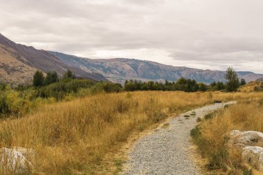 Chelan, , Abd - 16 Eylül 2018: Beebe Springs Doğal Alan Yürüyüş Parkurları Güzel Sonbahar Manzarası.