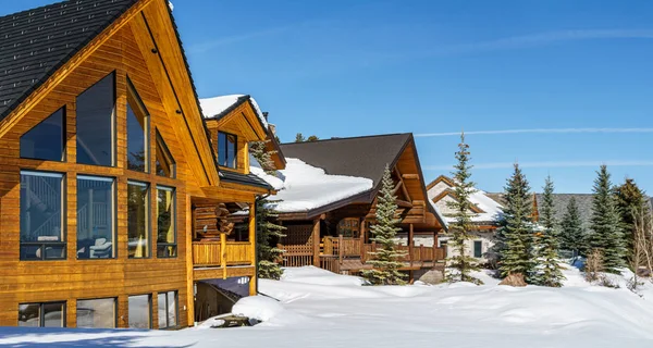 Kimberley, Kanada-22 mars, 2019: Mountain Resort se Early Spring Village för turister. — Stockfoto