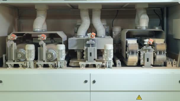 Sanding Machine The Process Of Grinding Wooden Doors On The