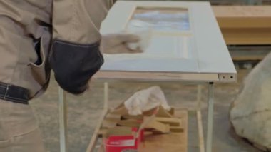 Ahşap kapı transportationwooden kapı imalat process.production, ahşap iç kapılar için ambalaj