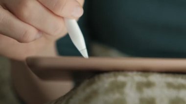 tablet üzerinde çizim