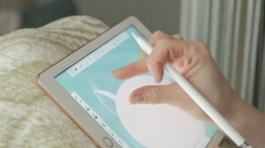 tablet üzerinde çizim