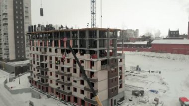İnşaat alanında hava anket