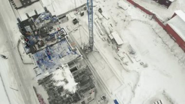 İnşaat alanında hava anket