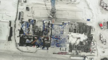 İnşaat alanında hava anket