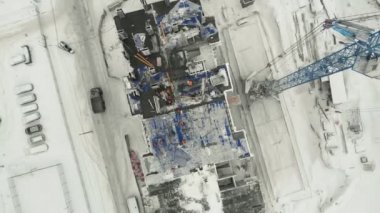 İnşaat alanında hava anket