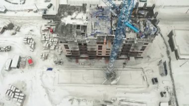 İnşaat alanında hava anket