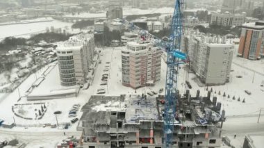 İnşaat alanında hava anket