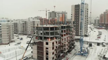 İnşaat alanında hava anket