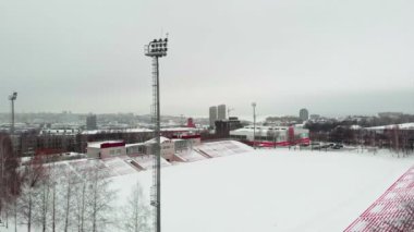 açık stadyum havadan video fotoğraf