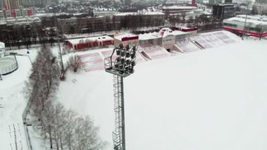 açık stadyum havadan video fotoğraf