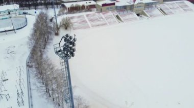 açık stadyum havadan video fotoğraf