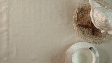Tablo ayarı, üst görünüm