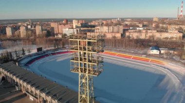 kışın açık stadyum