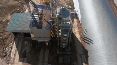 tahıl depolama hangarları, hava araştırması